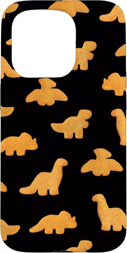 Miniatura 14 de Patrón de pepitas de pollo para iPhone XR Dinos Estuche negro realista divertido Dino