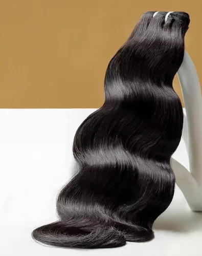 Miniatura 13 de TRIIPPY Paquetes de cabello humano ondulado, 100% cabello camboyano sin procesar SoftMAX, 3 paquetes (16, 16, 16, 16 pulgadas), triple la vida útil