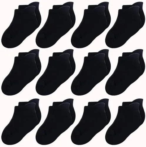 Miniatura 13 de CozyWay Baby & Toddler Socks Ankle Comfy Cotton Socks For Girls and Boys No Show Infant - 12 Pack