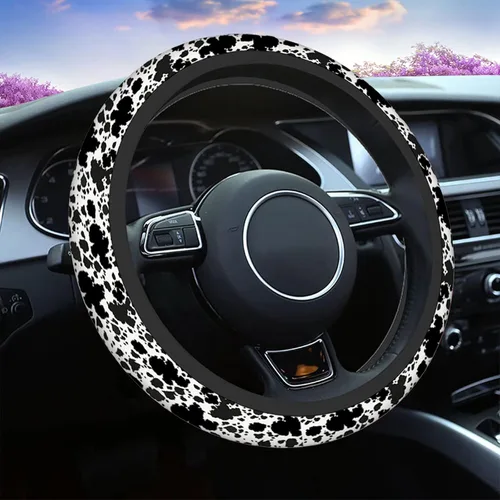 Miniatura 14 de Swono - Fundas para volante de coche con diseño de patas de gato, lindas patas de gatito o patas de perro, universal para mujeres, niñas, de Cat Paws