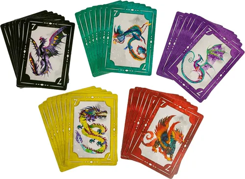 Miniatura 8 de Juego de Cartas de Dragones Mágicos - ¡Nuevo! - Captura de Cartas, Juego Familiar de Dragones Juegos de Cartas Divertidos para Adultos