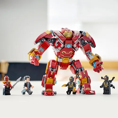 Miniatura 6 de LEGO Marvel The Hulkbuster: La Batalla de Wakanda 76247, Figura de Acción, Juguete Construible con Minifigura de Hulk Bruce Banner, Set