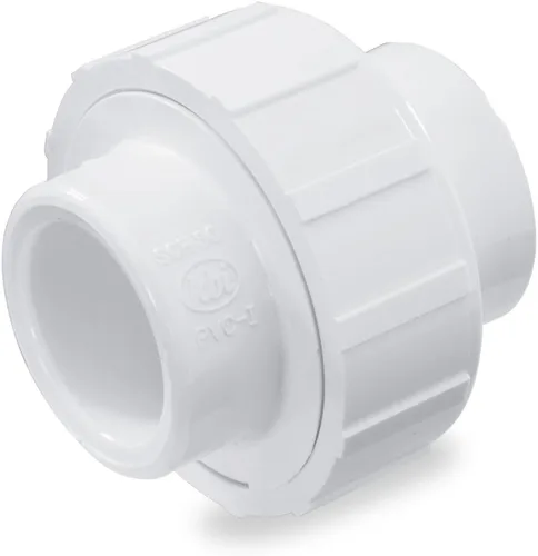King Brothers Inc. WU-1250-S - Instalación de tubería de PVC, unión deslizante de 1-1/4 pulgadas, calendario 40, junta tórica EPDM, blanca, 1-1/4