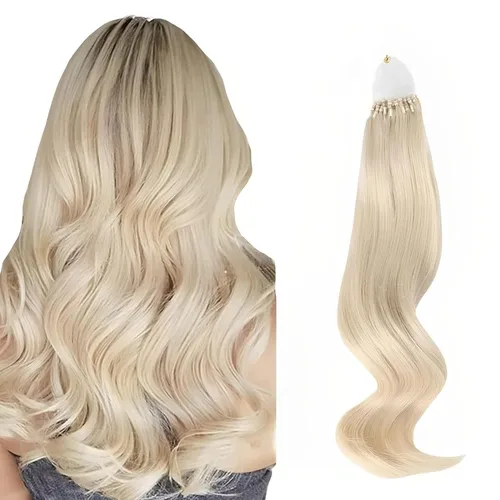 Miniatura 67 de ABH AMAZINGBEAUTY HAIR Extensiones de cabello rizado liso para mujeres negras con punta en I, cabello humano, punta en I, Remy, 50 mechones, punta