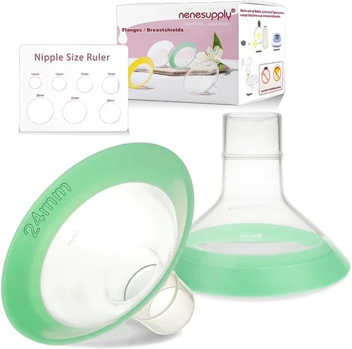 Miniatura 21 de Nenesupply Brida suave de 19mm compatible con piezas de extractor de leche Medela, repuesto de brida de 19mm para accesorios Medela compatibles
