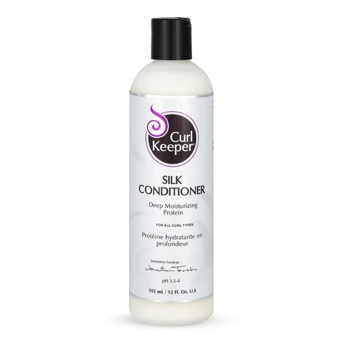 Miniatura 10 de Curl Keeper Acondicionador en crema para cabello rizado, 3.4 onzas líquidas, acondicionador diario ligero para todo tipo de rizos, hidratante