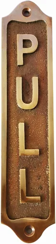 Miniatura 12 de Placa de puerta de latón Sam Star Acabado antiguo Fácil instalación DIY Mejor placa decorativa para el hogar, hombres, mujeres, oficina