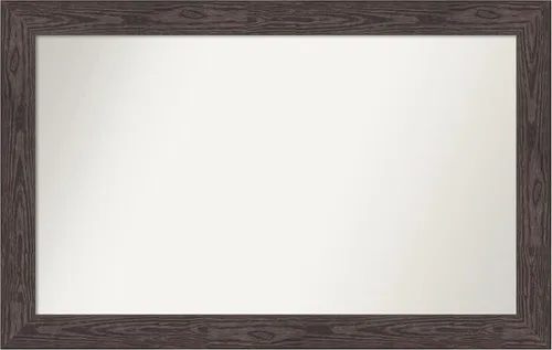 Miniatura 560 de Amanti Art Espejo personalizado, espejo de baño negro puente, espejo de pared o espejo de tocador de baño sobre el fregadero (26 x 26 pulgadas)