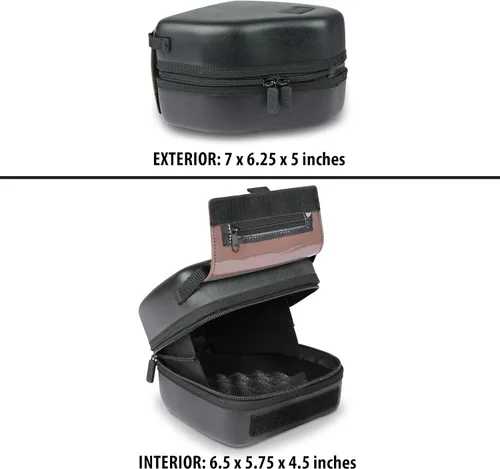 Miniatura 2 de Bolsa USA Gear de Cáscara Dura para Cámaras DSLR y Sin Espejo, Compatible con Canon, Nikon, Sony y Fujifilm - Se Ajusta a EOS R100, Rebel T7