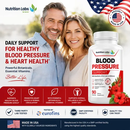 Miniatura 5 de Suplemento de apoyo para la presión arterial para la presión arterial para la salud cardíaca, apoya la presión arterial y la circularidad saludable