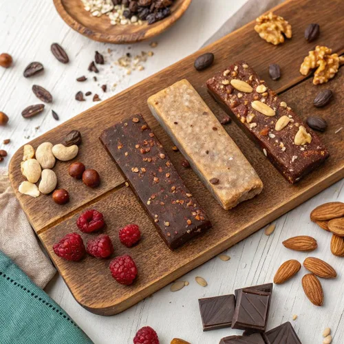 Miniatura 5 de No Cow Barras de proteína vegana, paquete variado original mejorado 0.71 onzas de proteína a base de plantas, sin gluten, sin lácteos, sin soja