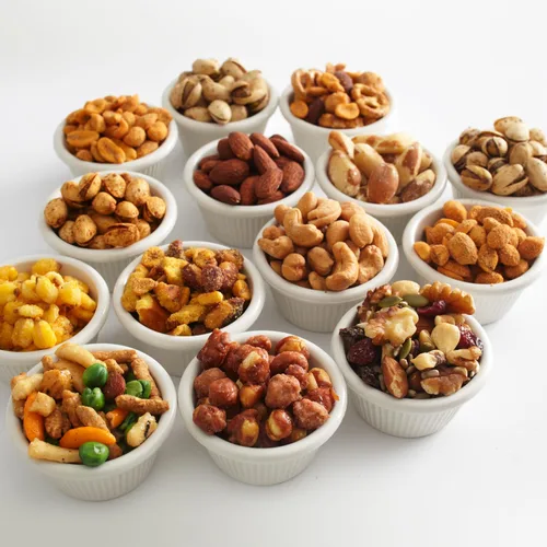 Miniatura 5 de Cesta de regalo para el día del padre, cesta de regalo de nueces en caja de madera reutilizable, opción de regalo saludable, caja de comida gourmet