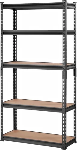 GarveeTech Estantería de garaje resistente, 30 pulgadas de largo x 12 pulgadas de profundidad x 60 pulgadas de alto, estantes de almacenamiento