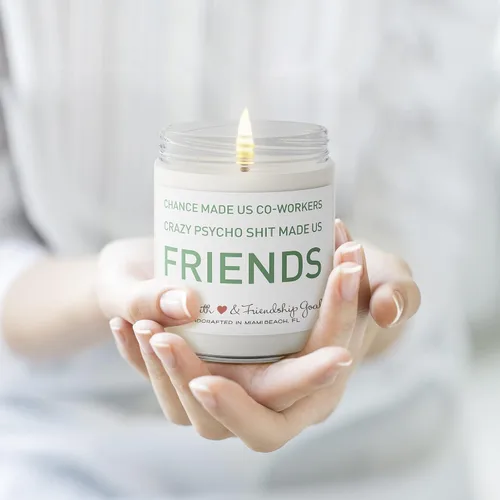Miniatura 7 de Velas para compañeros de trabajo – Regalo divertido para compañero de trabajo – Vertido a mano en los Estados Unidos – 9 oz – Lindas ideas