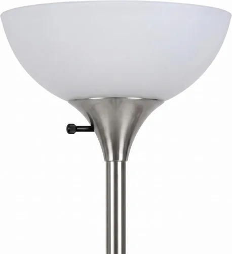 Miniatura 9 de Brightech Lámpara de pie LED regulable Sky Dom, lámpara de pie Torchiere para sala de estar, dormitorio y oficina, lámpara de pie alta para leer