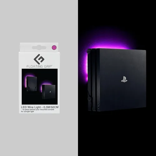 Miniatura 5 de 1 feet/0.5M Light Strip by FLOATING GRIP - LED Light Strip with USB Plug and Removeable Sticker on The Back. (Pink)