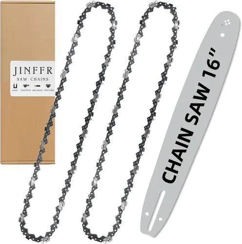 Miniatura 17 de Paquete de 5 cadenas de motosierra de 12 pulgadas, 45 eslabones de transmisión, paso LP de 3/8", calibre de 0.050", compatible con ECHO CS-271T