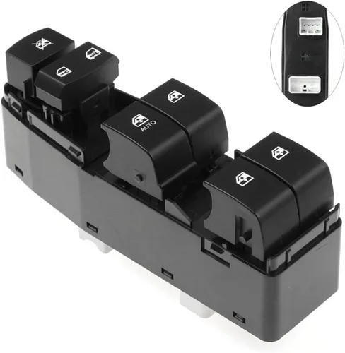 Miniatura 5 de Interruptor de ventana principal de la energía eléctrica del coche Botón elevador LHD, para Chevrolet Epica 2007-2013 96645319, Interruptor