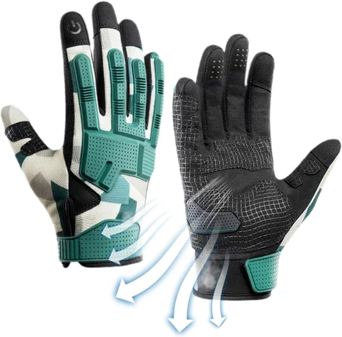 Miniatura 9 de Cycling Gloves, 1 Pair Bicycle Gloves, Non Slip Spring Gloves with Touch Sensitivity, Anti Collision Sports Women Gloves, Sports Fishing Hand coveer