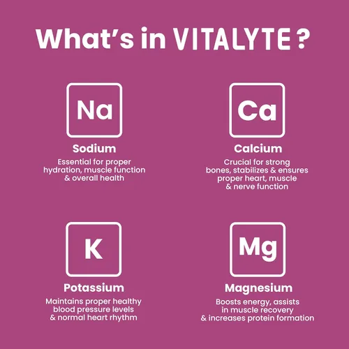 Miniatura 8 de Vitalyte Paquetes de electrolitos en polvo, mezcla de bebida de hidratación isotónica con electrolitos limpios, paquetes de rehidratación de una