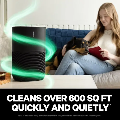 Miniatura 2 de PuroAir Purificadores de aire HEPA 130i para mascotas domésticas, cubre hasta 600 pies cuadrados, filtra hasta el 99.9% de los contaminantes, humo