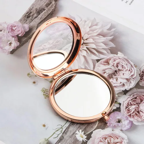 Miniatura 3 de WSNANG Espejo de maquillaje para madre de la novia, espejo compacto para mamá, regalos sentimentales, regalo de recuerdo de boda (para madre espejo)