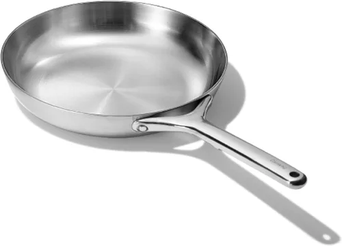 Miniatura 8 de Caraway - Sartén Mini de Acero Inoxidable - Sartén de Freír de Acero Inoxidable de 8 Pulgadas – Apto para Horno y Compatible con Todas las Estufas
