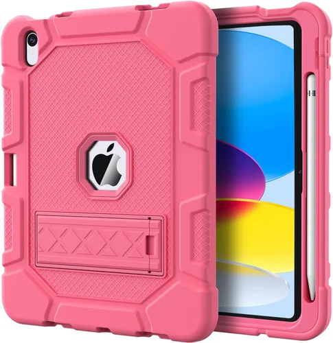 Miniatura 9 de Azzsy Funda para iPad 10.ª generación de 10.9 pulgadas, 2022, soporte integrado para lápiz Apple, funda protectora resistente a prueba de golpes