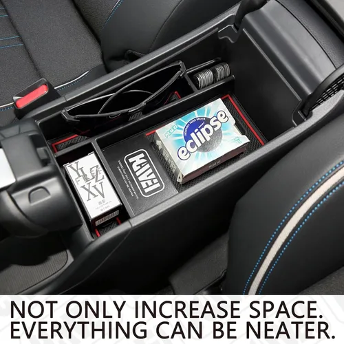 Miniatura 5 de HGWEI - Bandeja organizadora de consola central Compatible con Honda HRV 2023 2024 2025 2026 Accesorios, caja de almacenamiento de reposabrazos