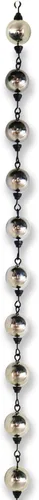 Miniatura 8 de Cadena de Lluvia Decorativa de Peces NACH, Cadenas de Lluvia de Hierro Fundido de Alta Resistencia para Canalón, Bajante, Drenaje, 183 cm (6 pies)