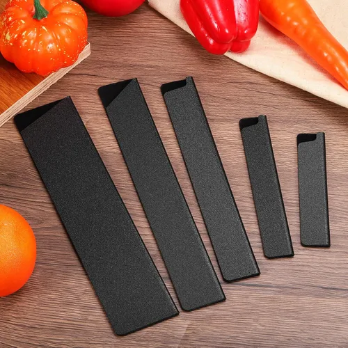 Miniatura 6 de uxcell Juego de 5 protectores de borde de cuchillo ABS fundas para cuchillos Funda para cuchillos, protector de cuchilla, funda universal
