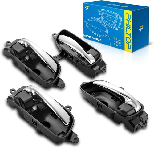 Miniatura 63 de PHILTOP Manija de puerta exterior 3 piezas delantera izquierda y derecha y trasera derecha para Chevy Express 1500/2500/3500, reemplaza # 79320