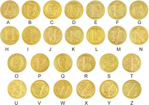 Miniatura 5 de PATIKIL Sello de cera del alfabeto T, sello de cera de sellado de letra inicial, clásico retro, cabeza de latón extraíble, mango de madera