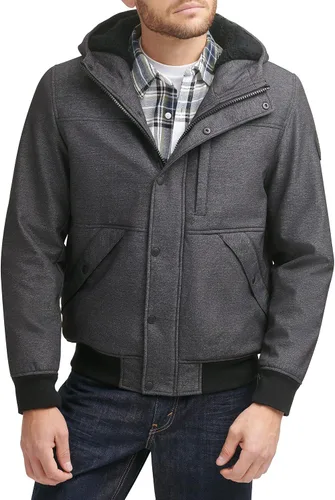 Miniatura 11 de Chaqueta para Hombre de Levi's, Bomber con Capucha y Forro de Sherpa Suave