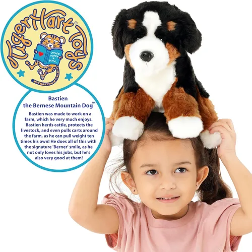 Miniatura 3 de TigerHart Bastien El Perro de Montaña Bernés - Peluche de 33 cm
