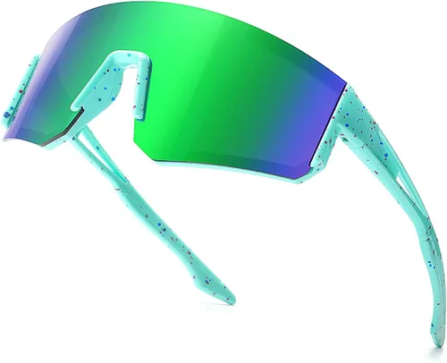 Miniatura 9 de SEKKAF - Gafas de sol deportivas para jóvenes, para béisbol y softbol, para niños y niñas de 6 a 12 años, gafas de sol para ciclismo, ligeras