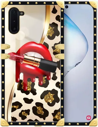 Miniatura 34 de DAIZAG Funda compatible con Samsung Galaxy Note 10 Plus, decoración dorada de mujer de fe, funda protectora de TPU suave antiarañazos