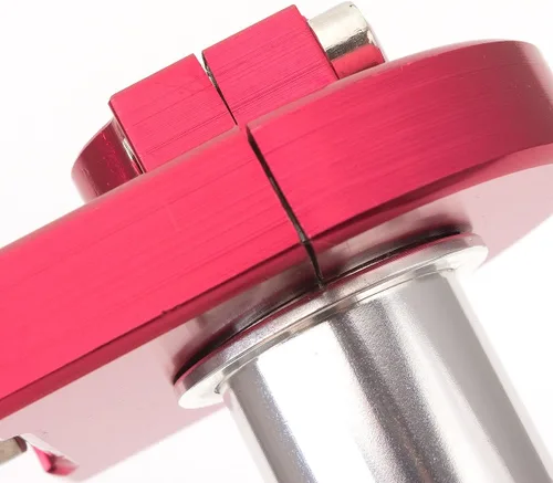 Miniatura 5 de Krace - Agarraderas de mano para motocicleta de 7/8 pulgadas con tubo de acelerador de giro rápido CNC anodizado para Yamaha R1 R6 R6S R3, YFM700