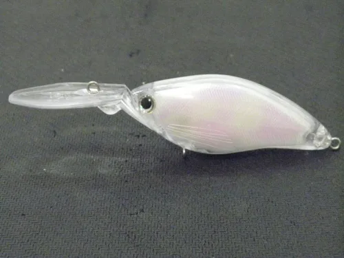 Miniatura 6 de 10 Señuelo en Blanco sin Pintar Minnow Crankbait de Agua Superior sin Labios Jerkbait Señuelos de Pesca UPM760P10