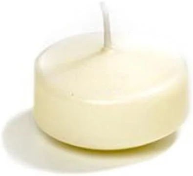 Miniatura 8 de yummi Caja de 18 velas flotantes color rojo rubí de 3 pulgadas