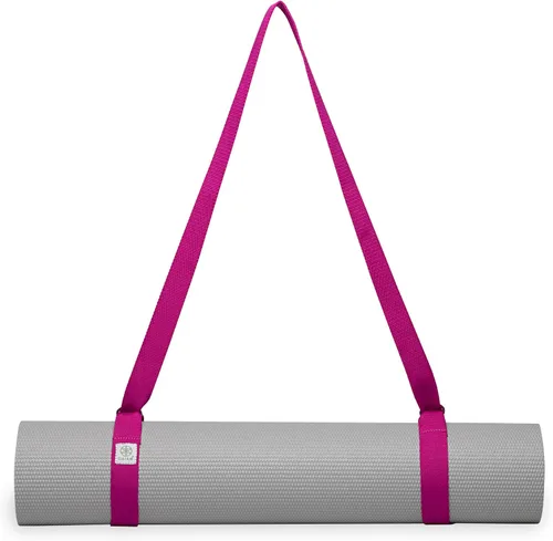 Miniatura 5 de Gaiam Easy-Cinch para colchoneta de yoga - Correa resistente para transportar la colchoneta de yoga con anillos en D de metal para un ajuste seguro