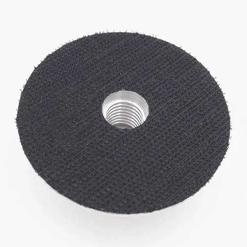 Miniatura 5 de DT-DIATOOL Parte trasera de aluminio de la almohadilla de pulido de 3 pulgadas, almohadilla de respaldo de gancho con eje de 5/8 pulgadas, 11