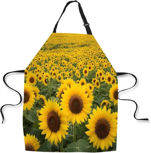 Miniatura 11 de Delantal de Cocina de Cocina Tiburón Marino Verde Delantal de Cocina para Hornear Chef Delantal Impermeable para Mujeres Hombres 31X27 Pulgadas