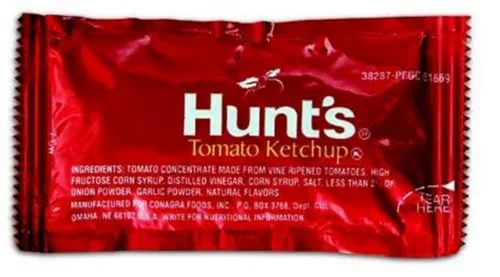 Hunt's Paquetes de control de porciones de salsa de tomate y ketchup de 0.32 oz (paquete de 1000)