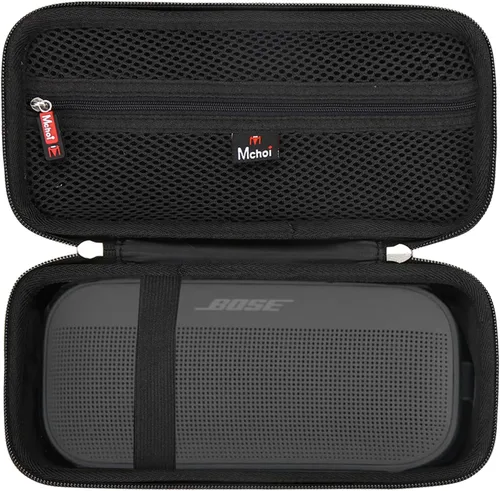 Funda de viaje rígida de repuesto para Bose SoundLink Flex 2ª generación/Bose SoundLink Flex Altavoz portátil Bluetooth Bose SoundLink Flex, negro,