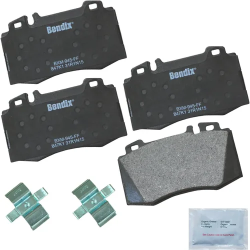 Miniatura 39 de Pastillas de freno delanteras cerámicas Bendix Priority1 CFC2302 para Hyundai Elantra 2021, Sonata 2022-2020, Kia K5 2023-2021