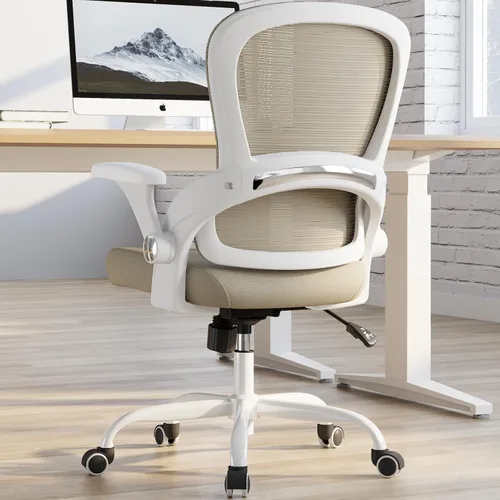 Miniatura 15 de TRALT Silla de oficina ergonómica, cómoda silla de escritorio con soporte trasero, sillas de escritorio de oficina en casa, silla de computadora