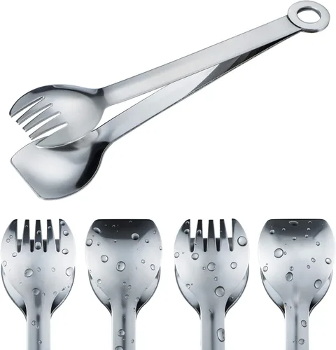 MSY BIGSUNNY - Juego de 4 pinzas pequeñas de acero inoxidable, 6 pulgadas (6.0 in, plateado)