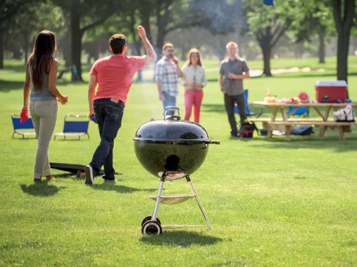 Miniatura 12 de Weber Original Kettle Charcoal Grill for Outdoor Cooking and Barbecue, 22-Inch, Black