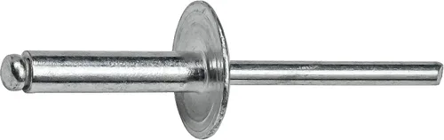 Miniatura 7 de Fastenere Remaches Pop de Brida Grande - 1/8" x 1/2" (50 piezas) Resistentes, de Extremo Abierto, Aluminio Resistente a la Corrosión, Alta